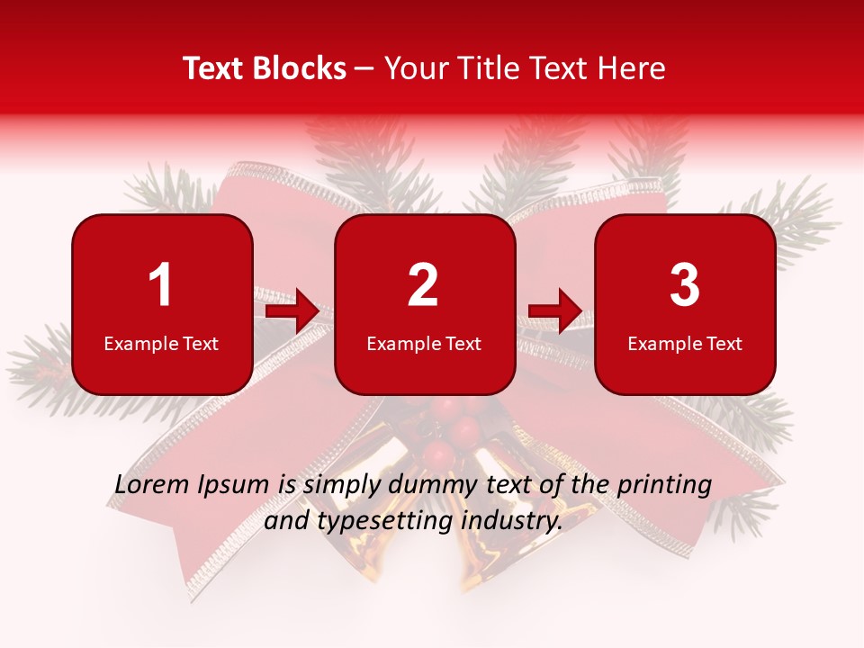 Red Green Year PowerPoint Template