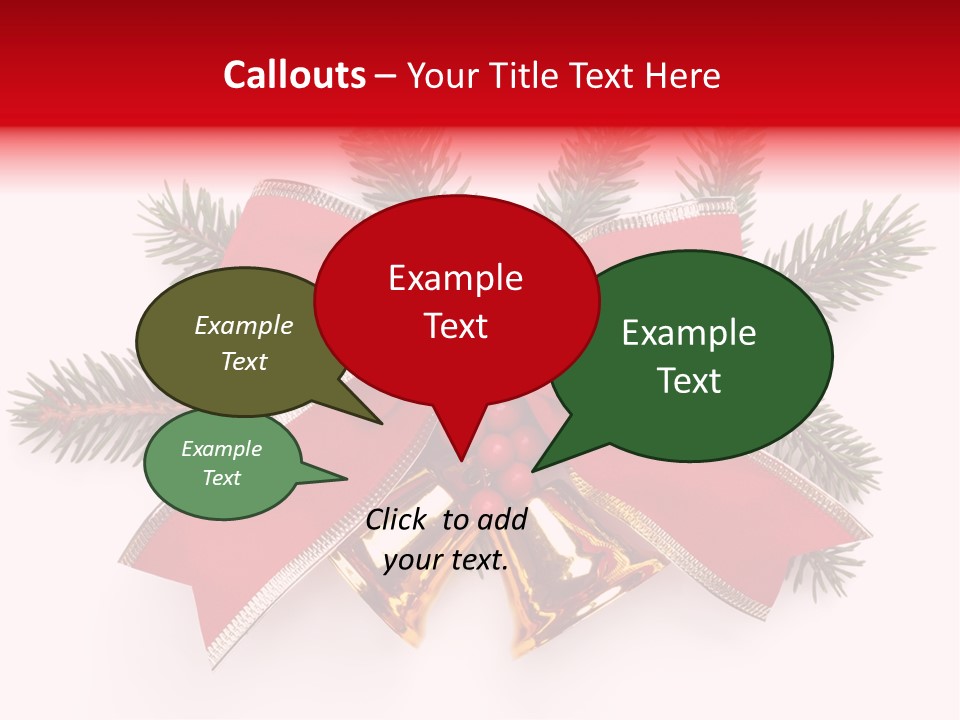 Red Green Year PowerPoint Template
