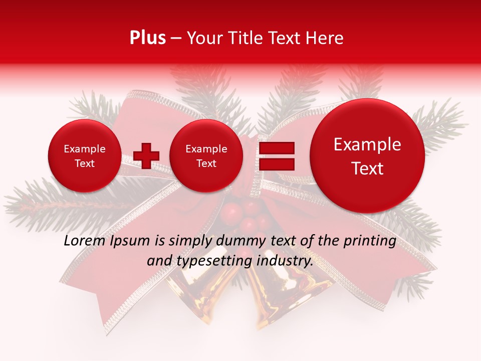 Red Green Year PowerPoint Template