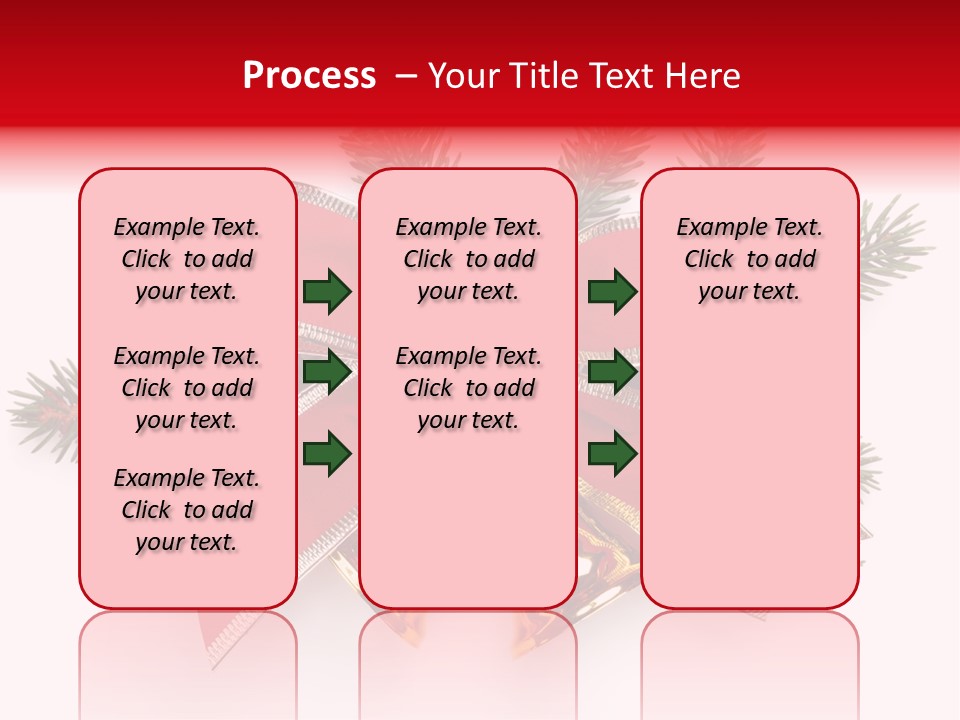 Red Green Year PowerPoint Template