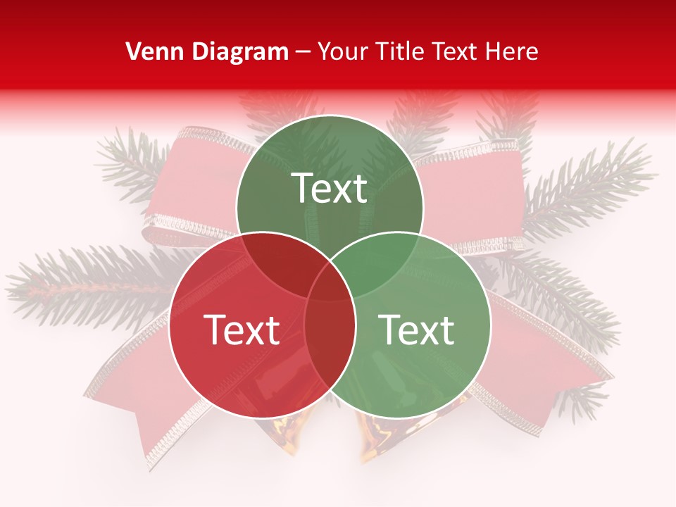 Red Green Year PowerPoint Template