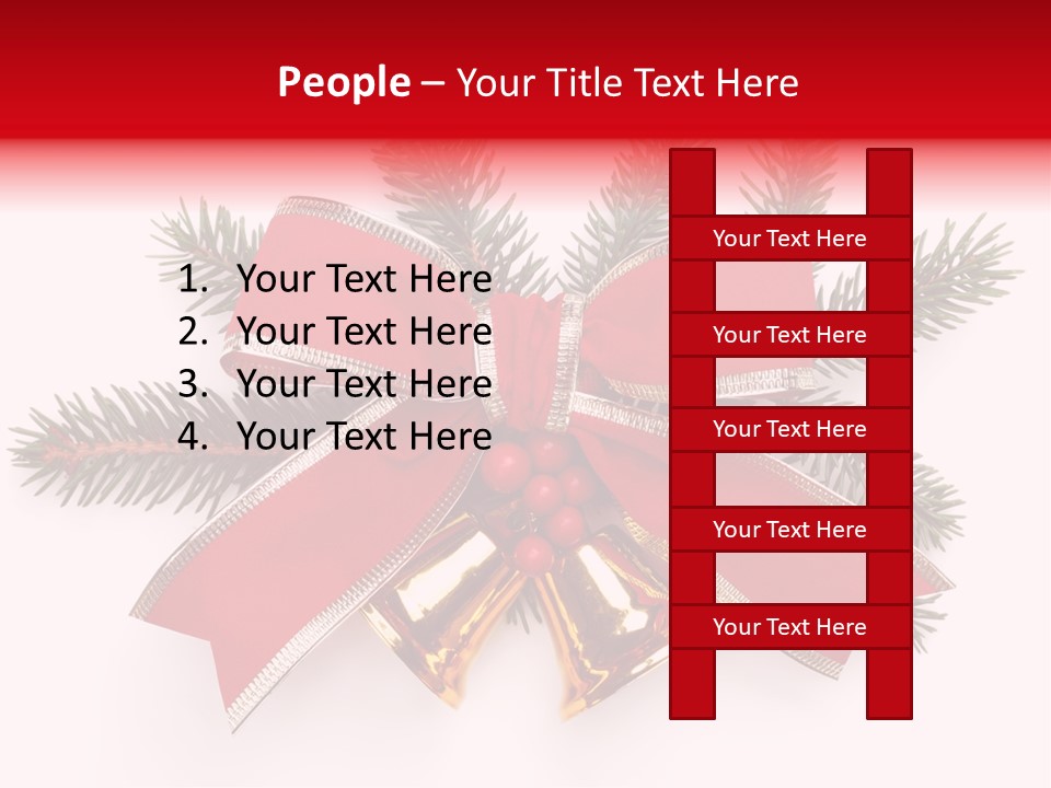 Red Green Year PowerPoint Template