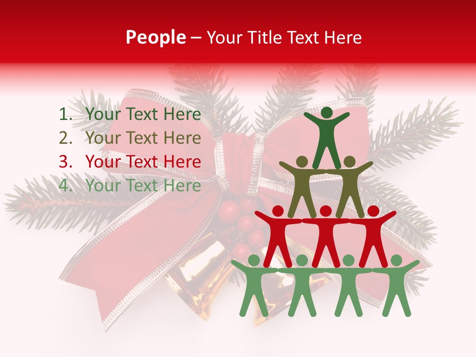 Red Green Year PowerPoint Template