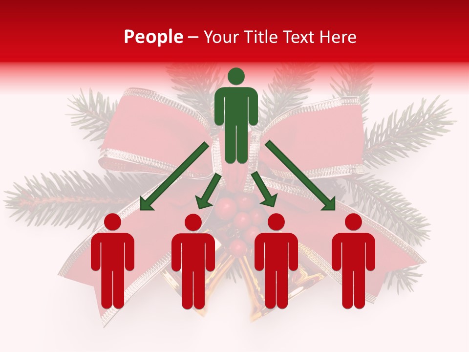 Red Green Year PowerPoint Template