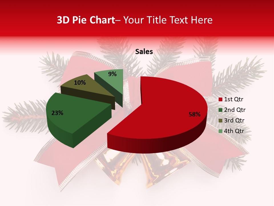 Red Green Year PowerPoint Template