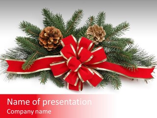 Season Decorative Isolated PowerPoint Template