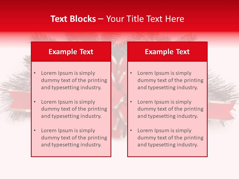 Season Decorative Isolated PowerPoint Template