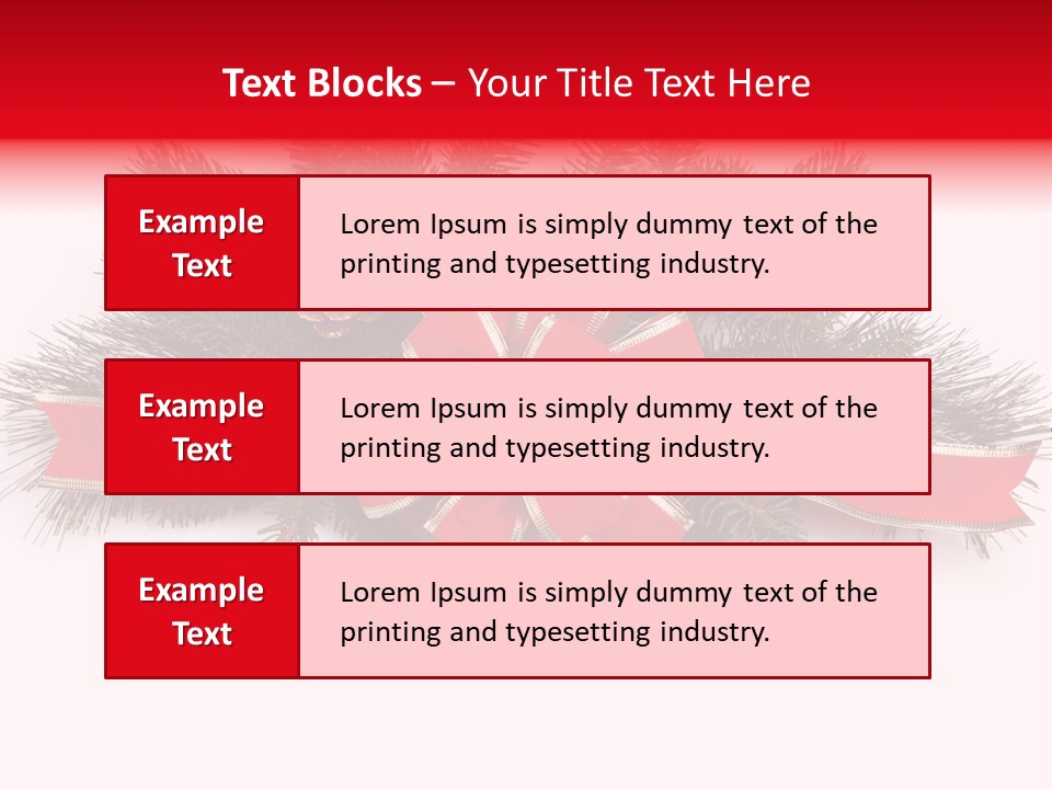 Season Decorative Isolated PowerPoint Template