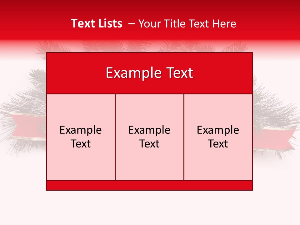 Season Decorative Isolated PowerPoint Template