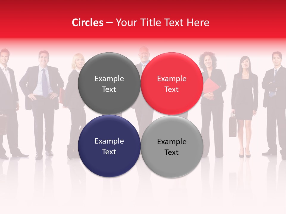 People Worker Teamwork PowerPoint Template