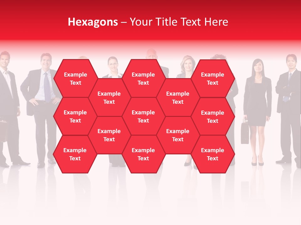 People Worker Teamwork PowerPoint Template