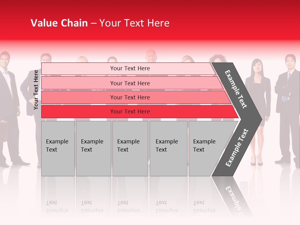 People Worker Teamwork PowerPoint Template