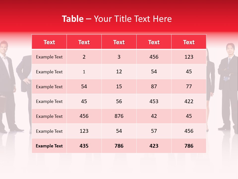 People Worker Teamwork PowerPoint Template