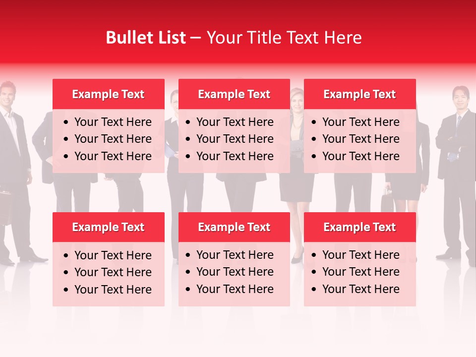People Worker Teamwork PowerPoint Template