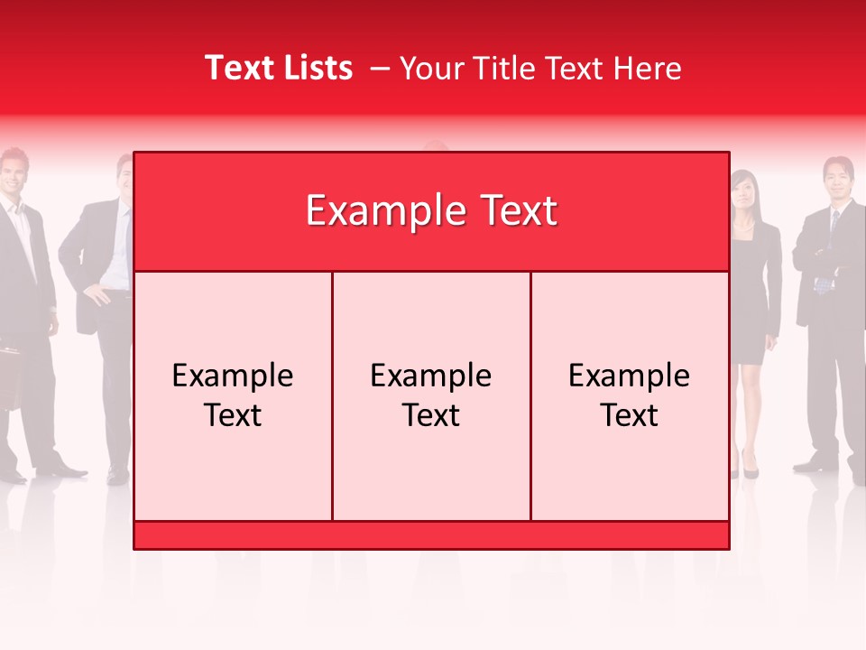 People Worker Teamwork PowerPoint Template
