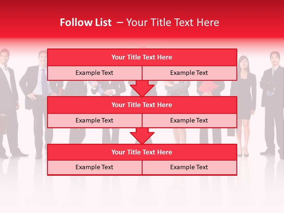 People Worker Teamwork PowerPoint Template