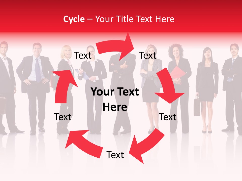 People Worker Teamwork PowerPoint Template