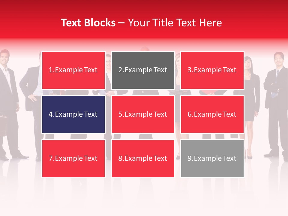 People Worker Teamwork PowerPoint Template