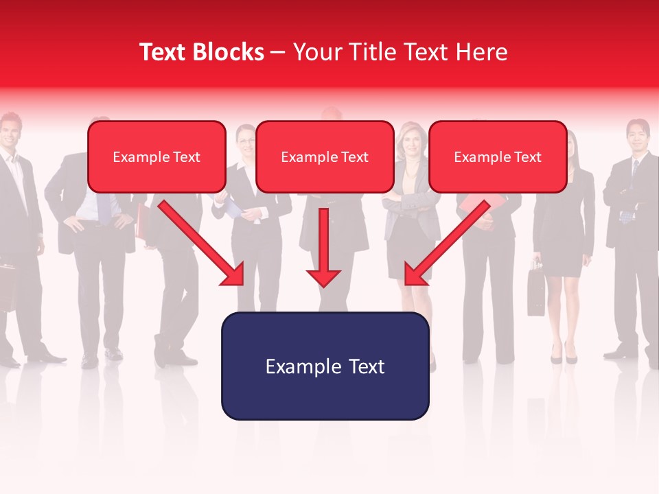 People Worker Teamwork PowerPoint Template