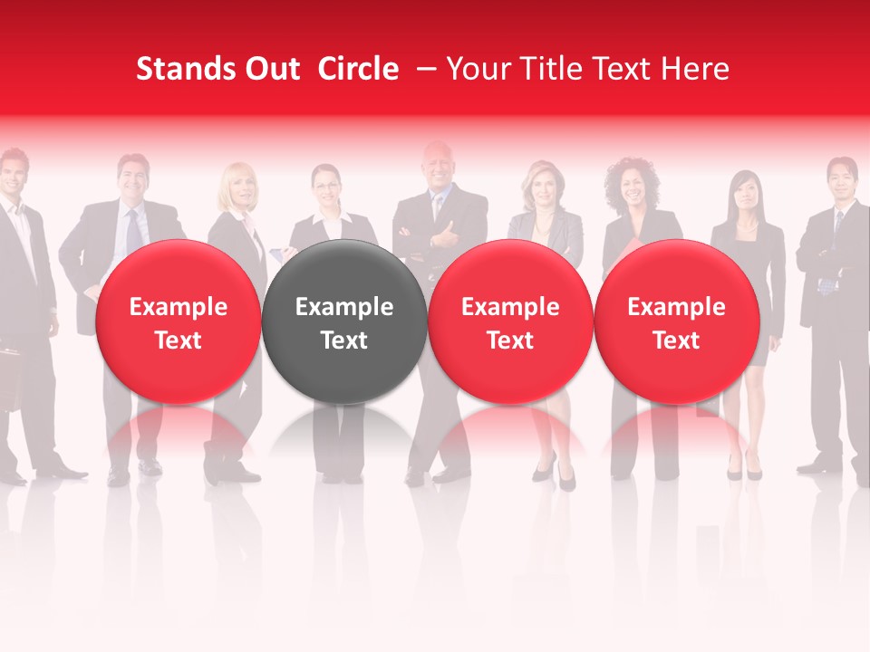 People Worker Teamwork PowerPoint Template