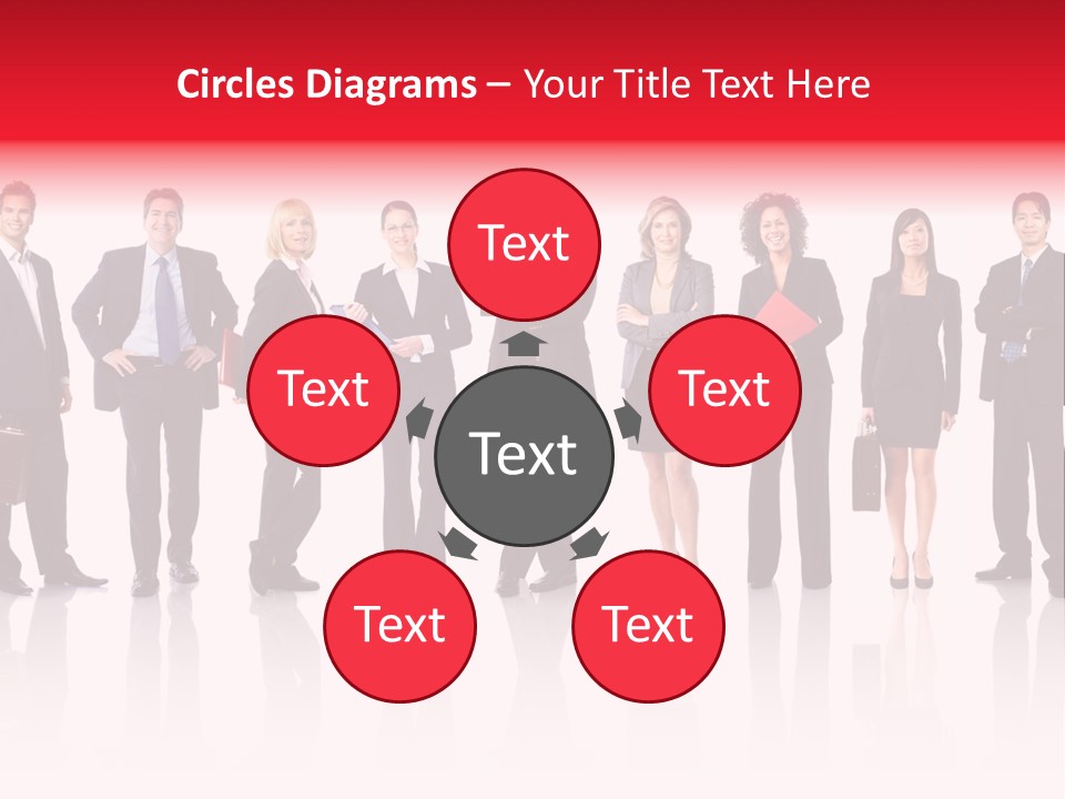 People Worker Teamwork PowerPoint Template