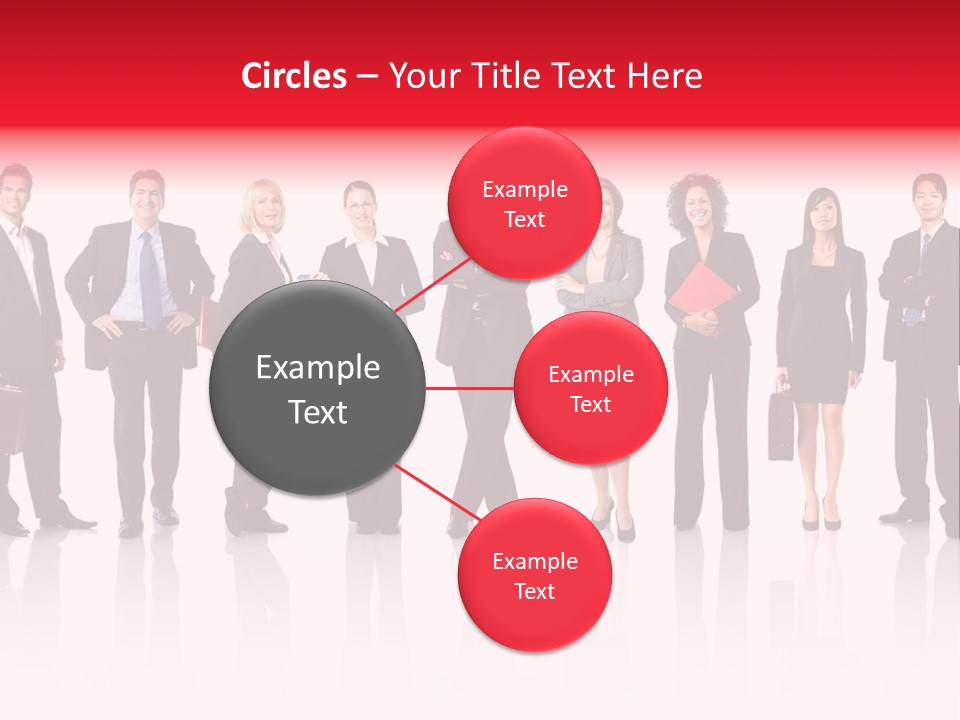 People Worker Teamwork PowerPoint Template