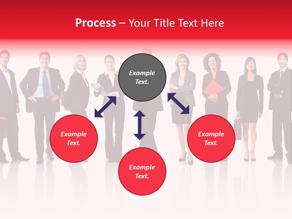 People Worker Teamwork PowerPoint Template