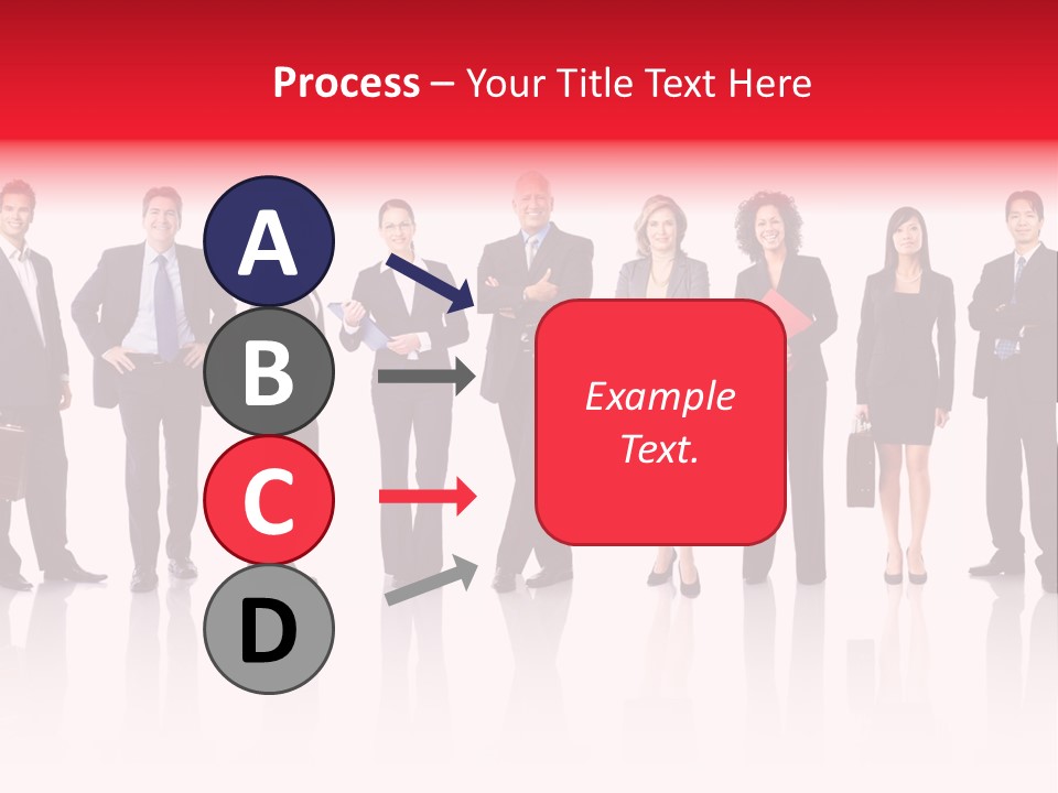 People Worker Teamwork PowerPoint Template