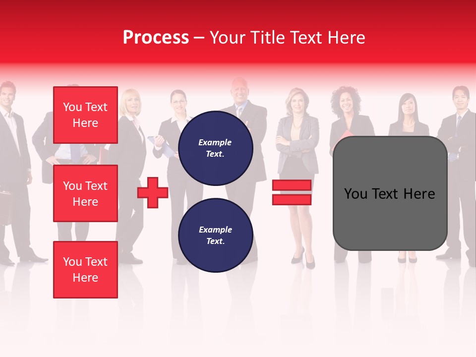People Worker Teamwork PowerPoint Template