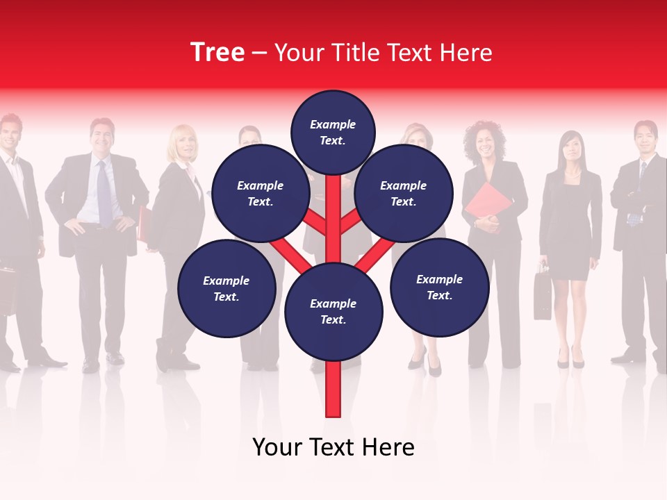 People Worker Teamwork PowerPoint Template