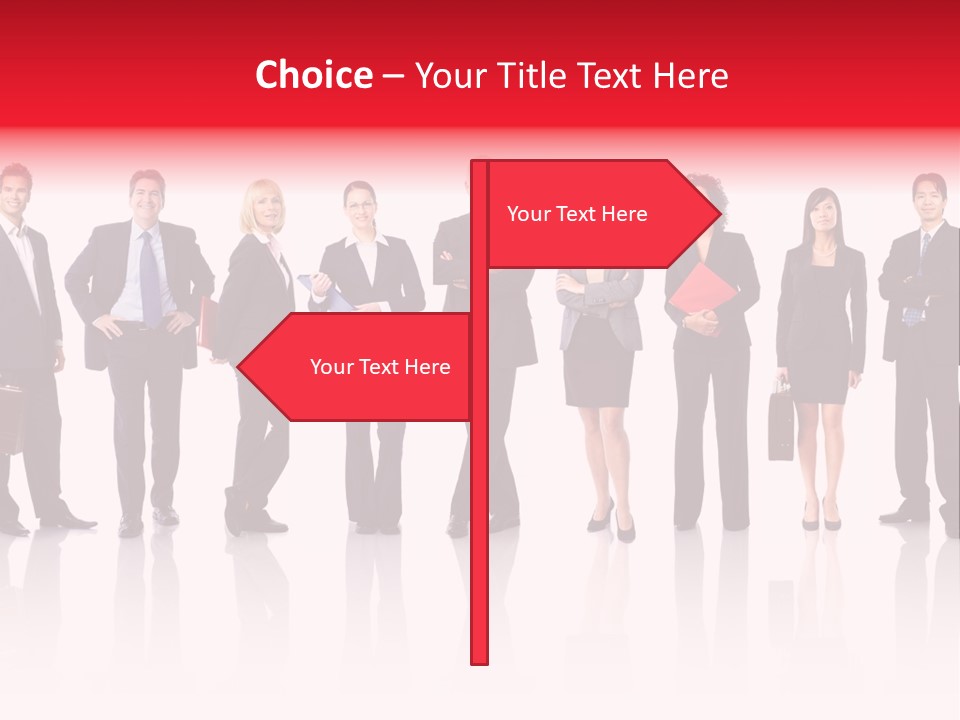 People Worker Teamwork PowerPoint Template