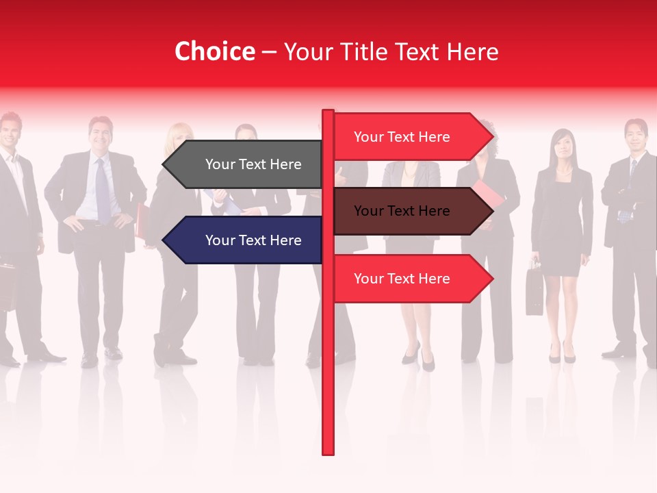 People Worker Teamwork PowerPoint Template