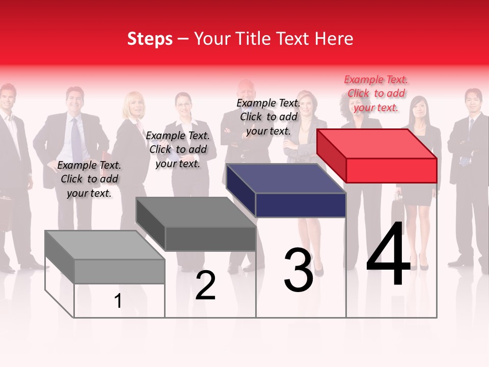 People Worker Teamwork PowerPoint Template