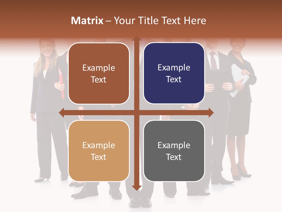 Positive Girl Woman PowerPoint Template