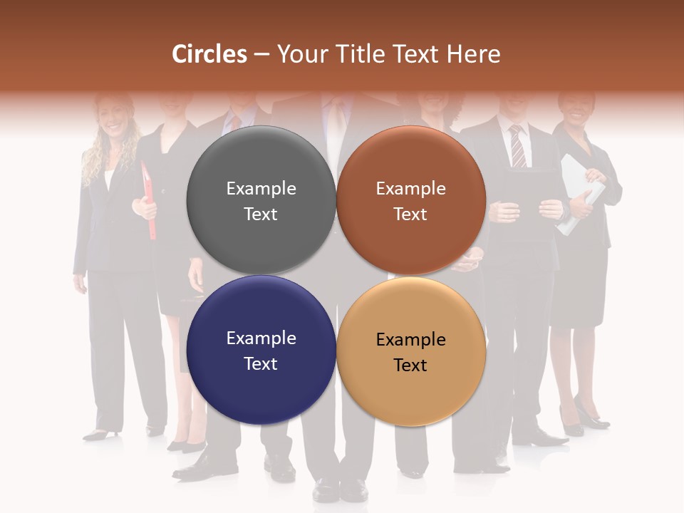 Positive Girl Woman PowerPoint Template