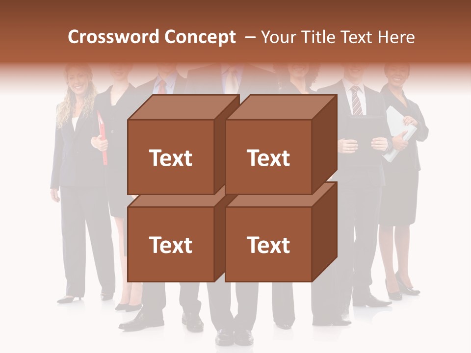 Positive Girl Woman PowerPoint Template