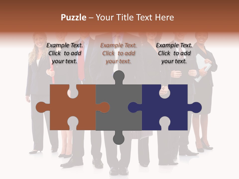 Positive Girl Woman PowerPoint Template