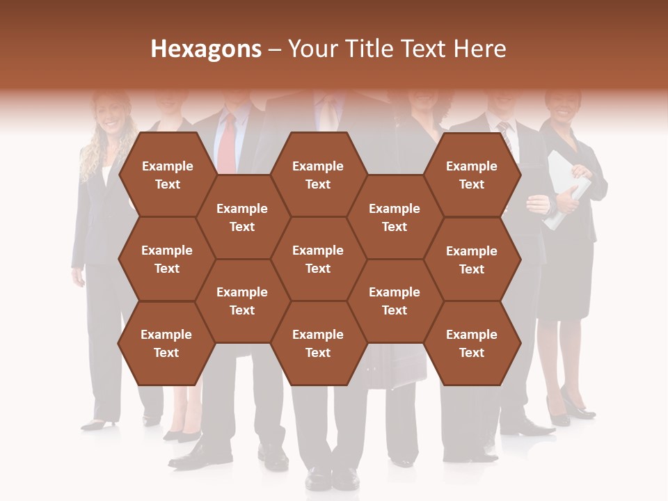 Positive Girl Woman PowerPoint Template