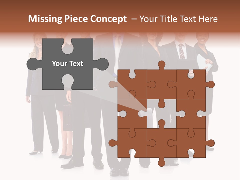 Positive Girl Woman PowerPoint Template