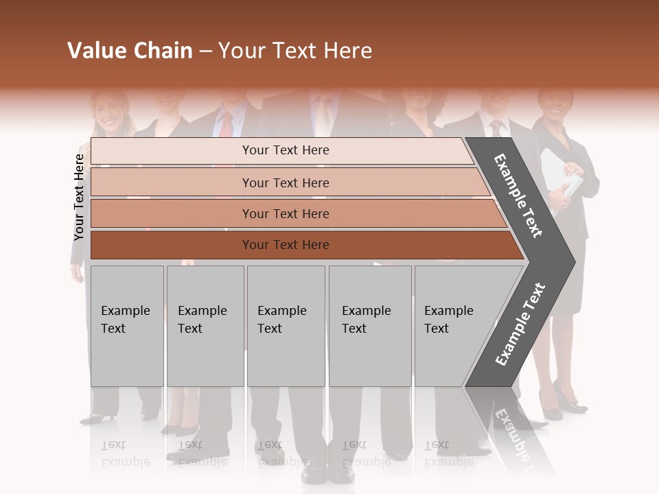 Positive Girl Woman PowerPoint Template