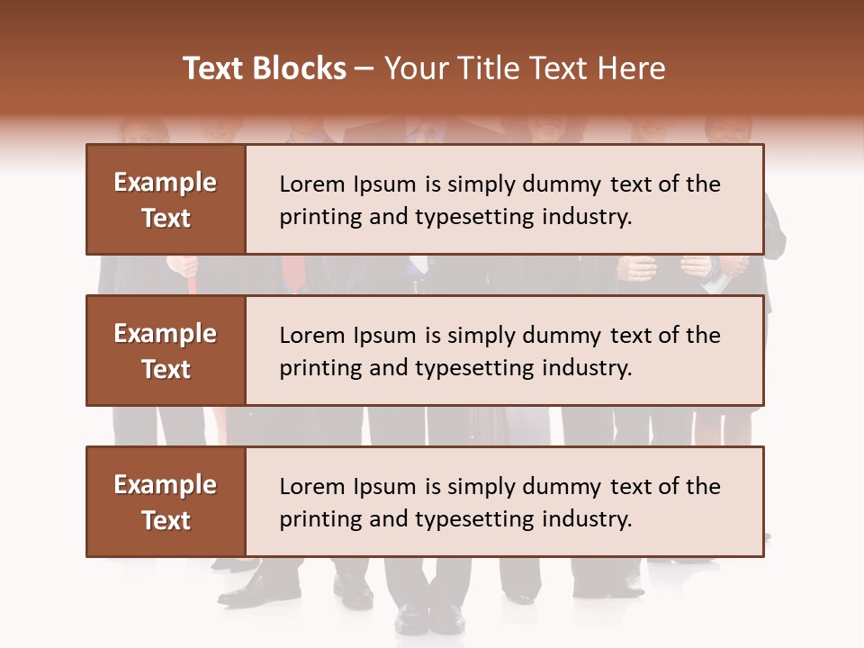 Positive Girl Woman PowerPoint Template