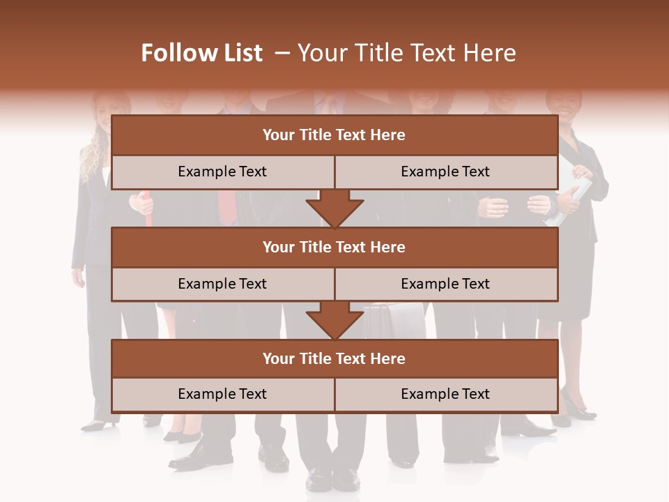 Positive Girl Woman PowerPoint Template