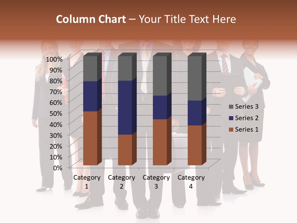 Positive Girl Woman PowerPoint Template
