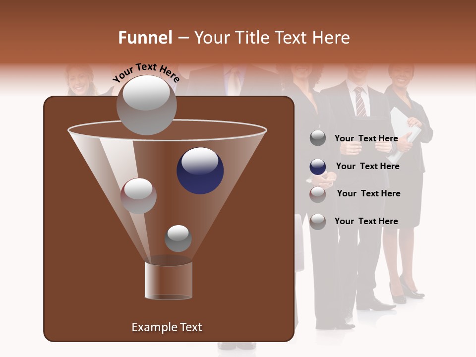 Positive Girl Woman PowerPoint Template