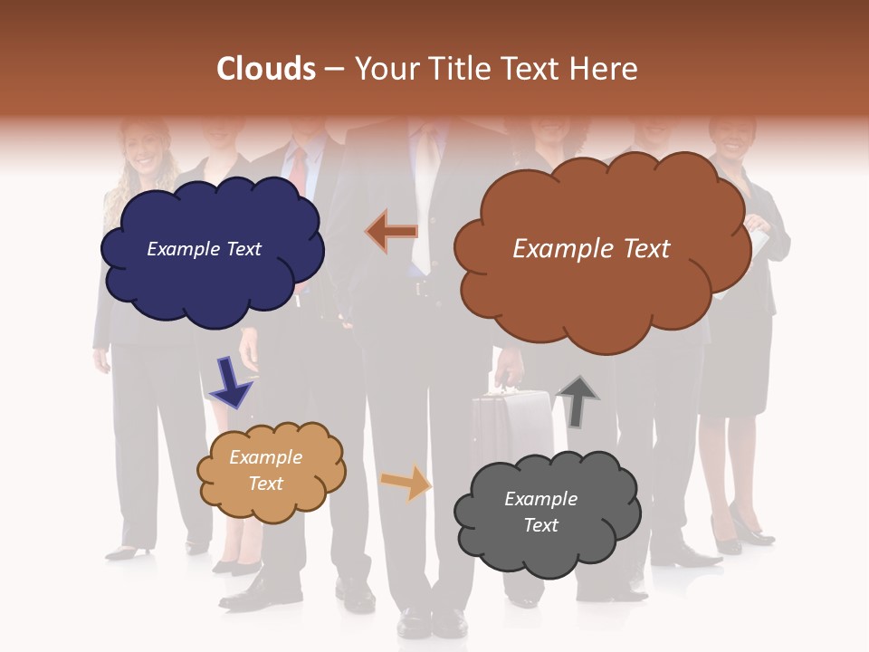 Positive Girl Woman PowerPoint Template