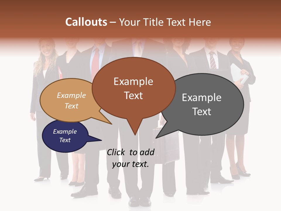 Positive Girl Woman PowerPoint Template