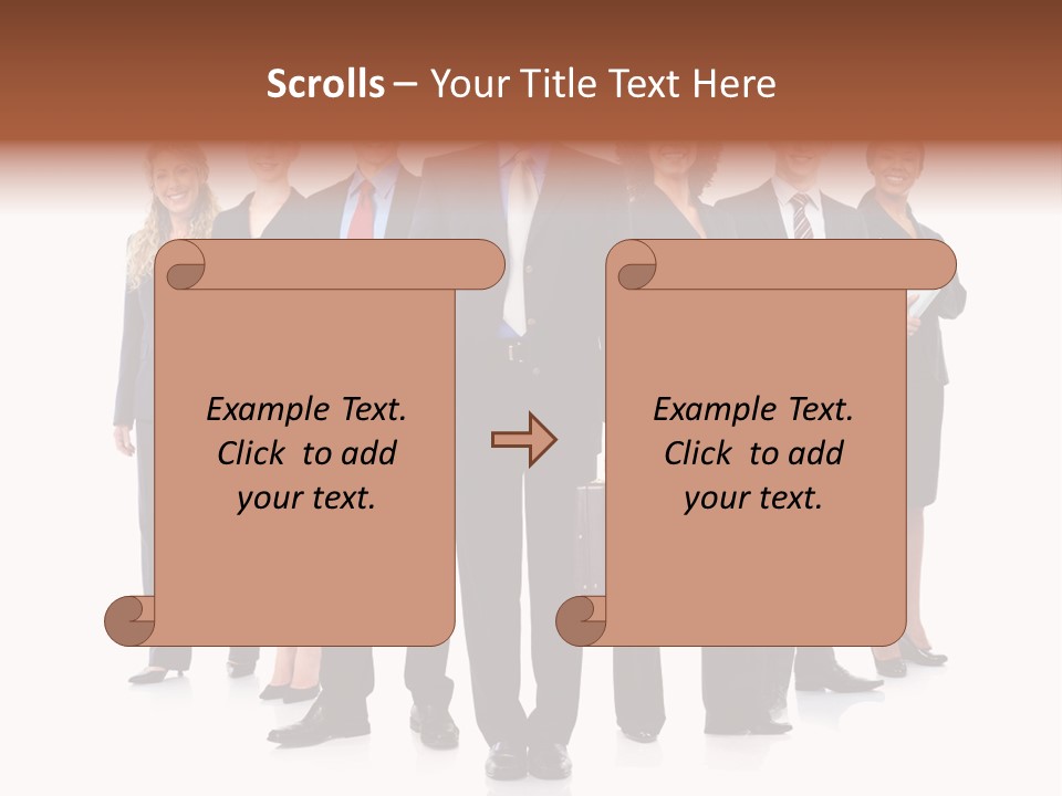 Positive Girl Woman PowerPoint Template