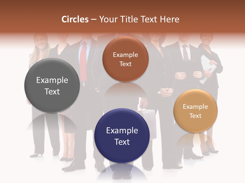 Positive Girl Woman PowerPoint Template