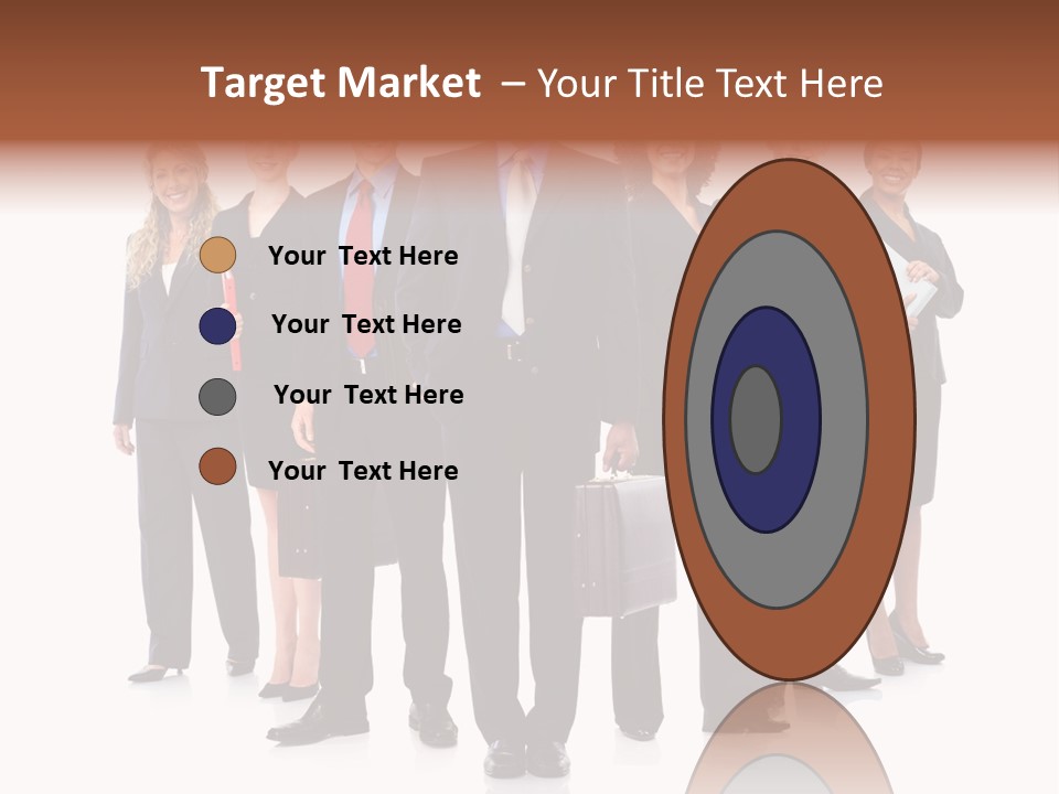 Positive Girl Woman PowerPoint Template