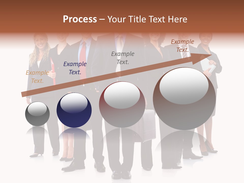 Positive Girl Woman PowerPoint Template